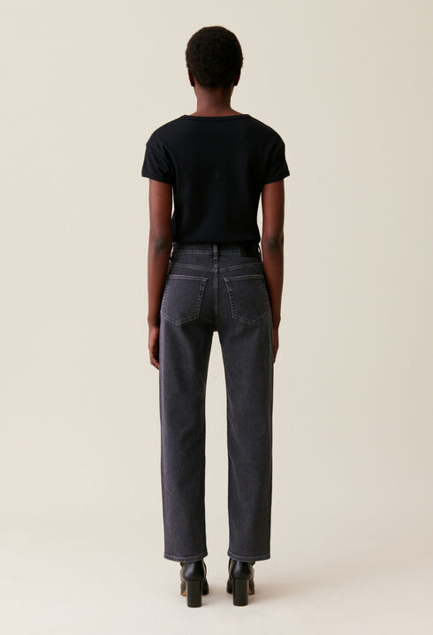 Jean Toto slim gris anthracite