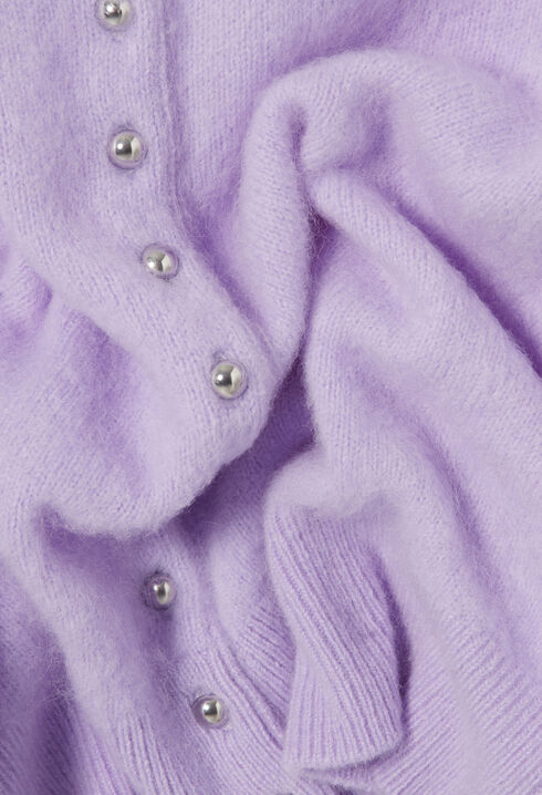 Cardigan maille brossée