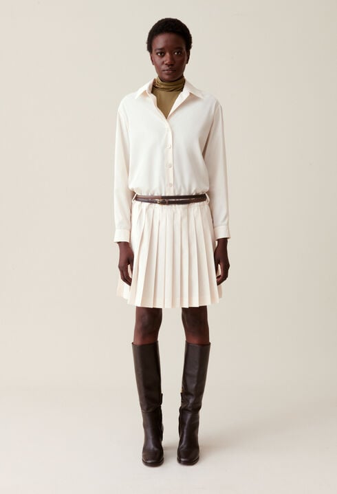 Belted Shirt Dress