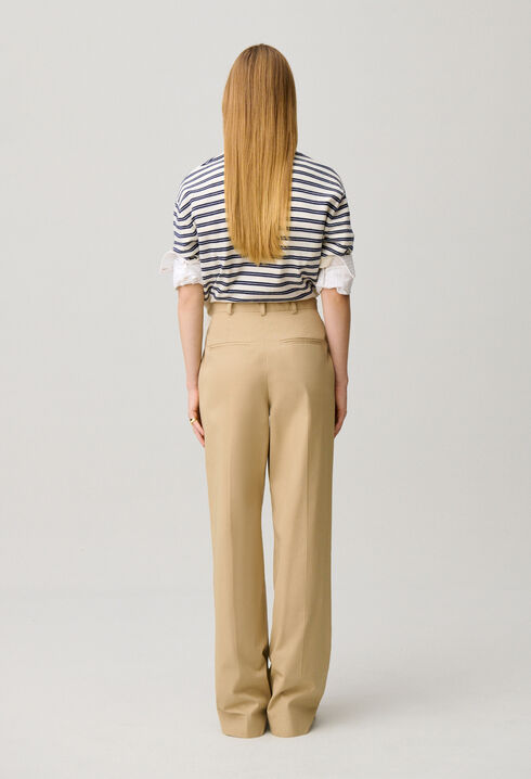 Straight trousers
