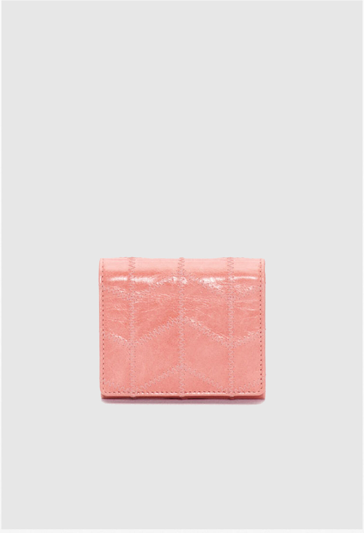 Portefeuille cuir verni