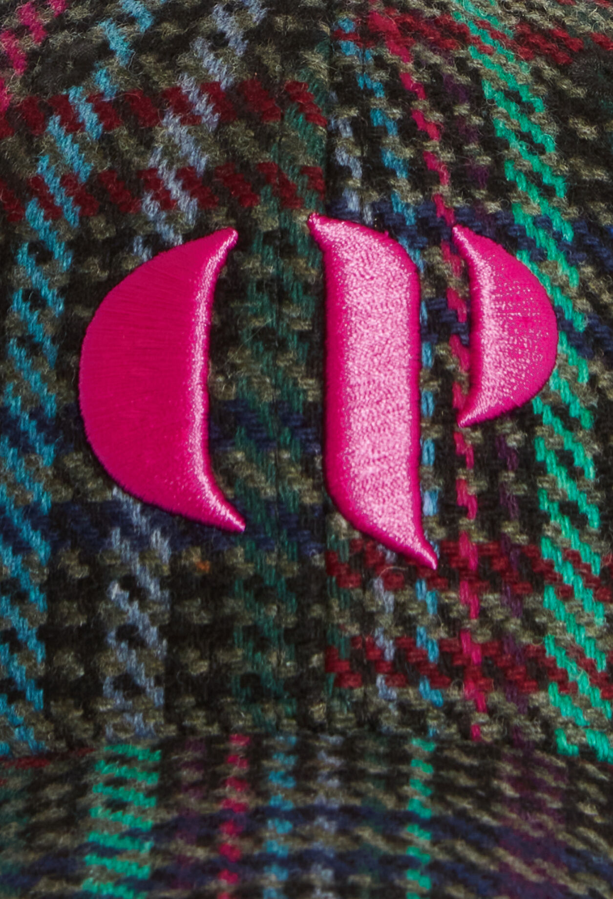 Casquette verte tissu