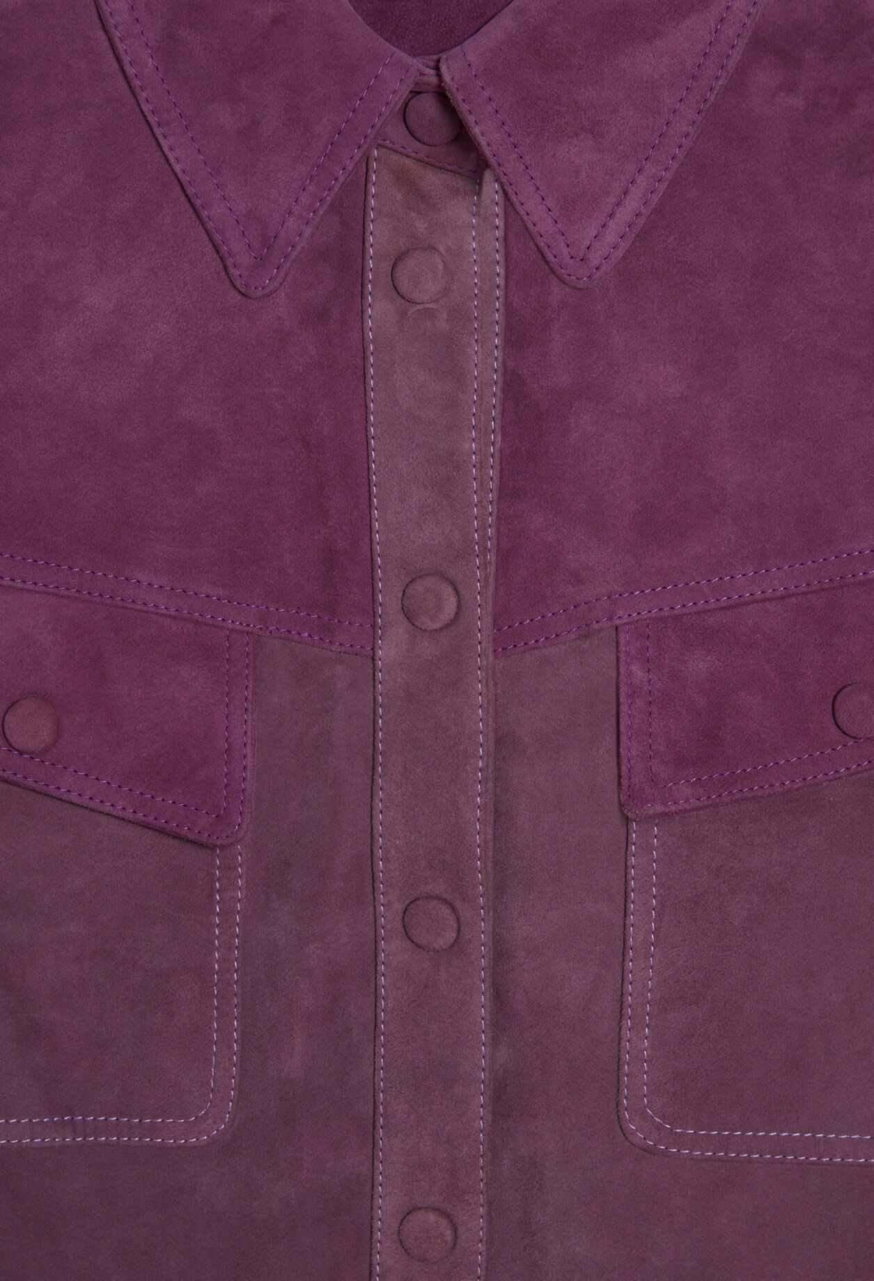 Blouson en suède