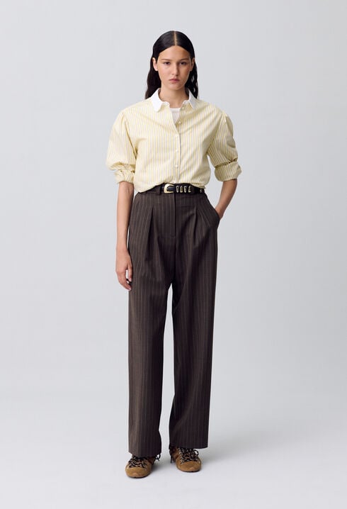 Straight-leg trousers