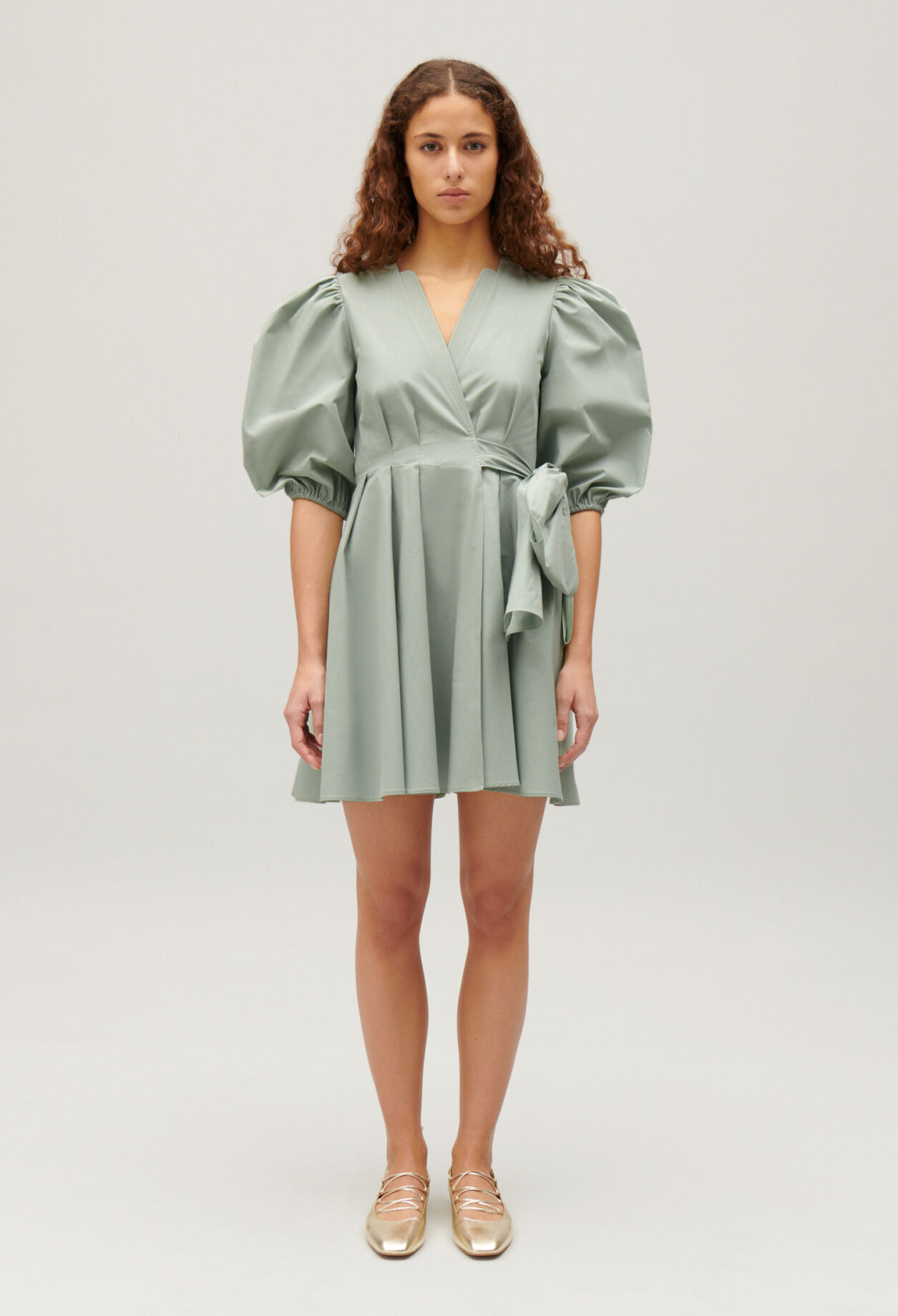 Robe courte cache c ur pour femme Claudie Pierlot