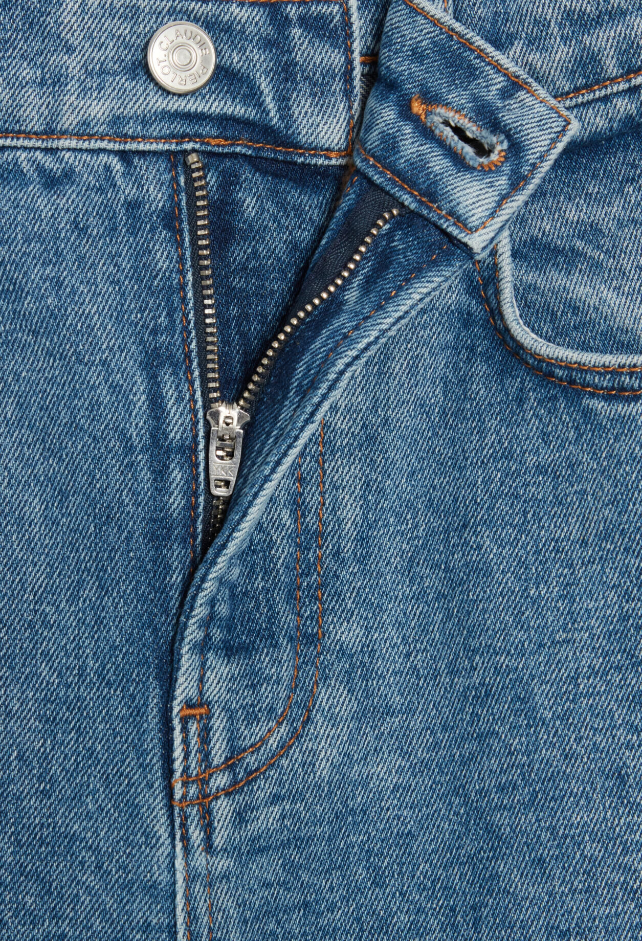 Jeans Toto slim 7/8 blau verwaschen