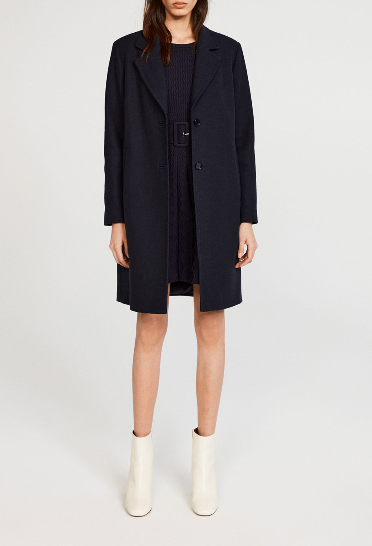Mid-length coat