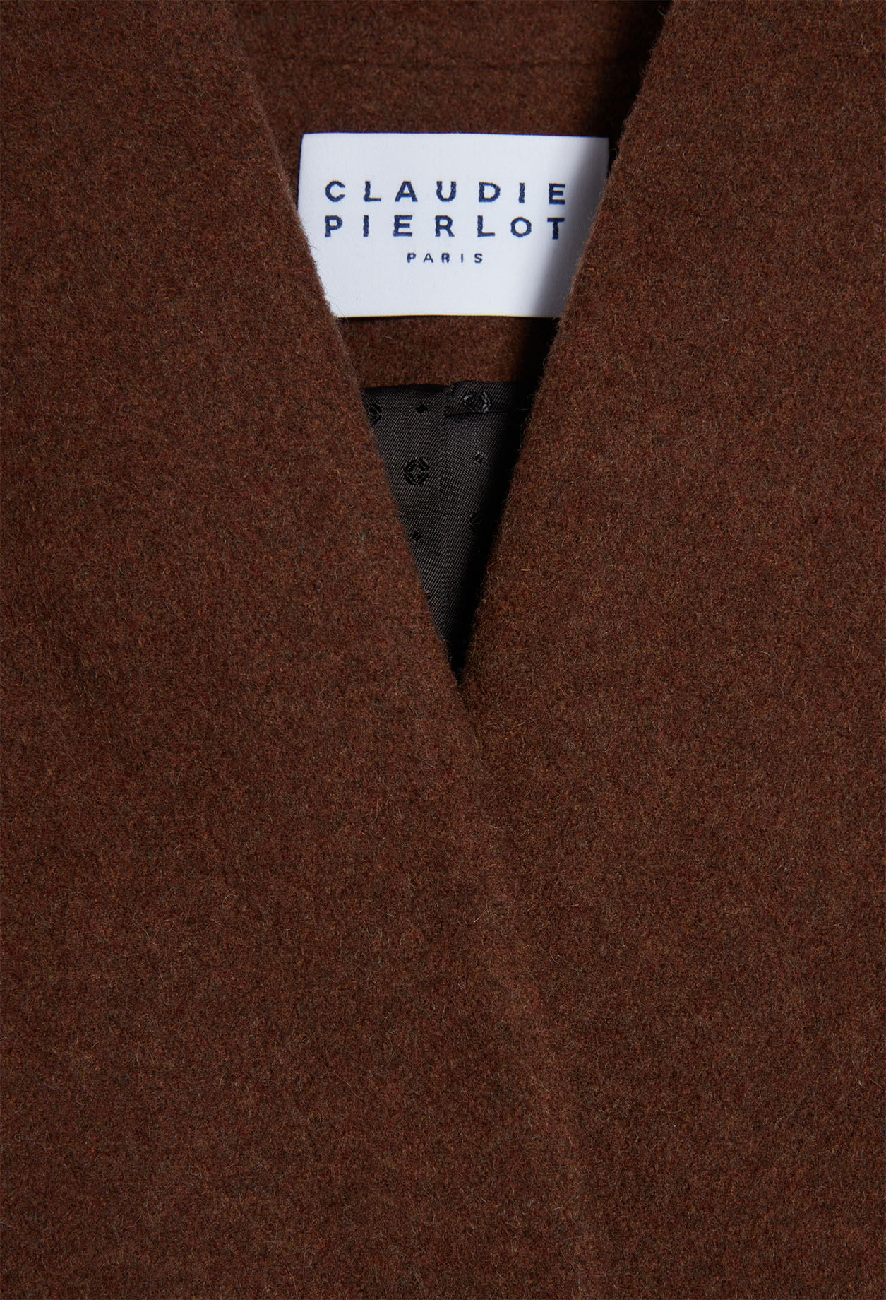 Belted wool jacket