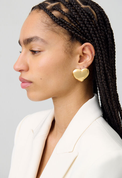 Boucle d'oreilles coeur