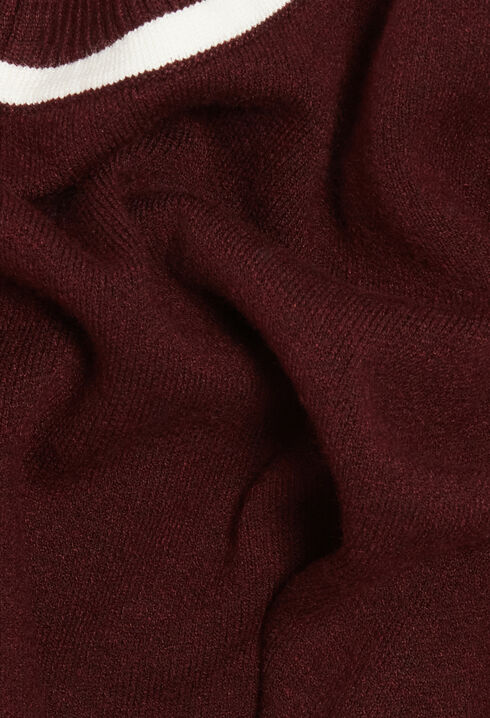 Pull maille rayures