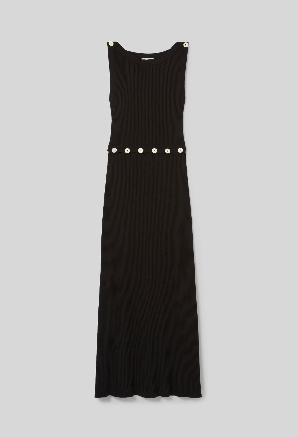 Mid-length knitted dress
