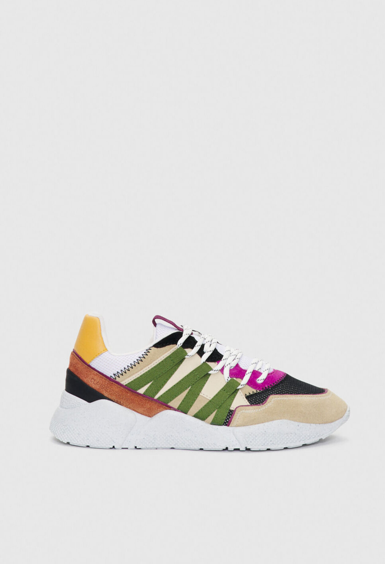 Leather trainers