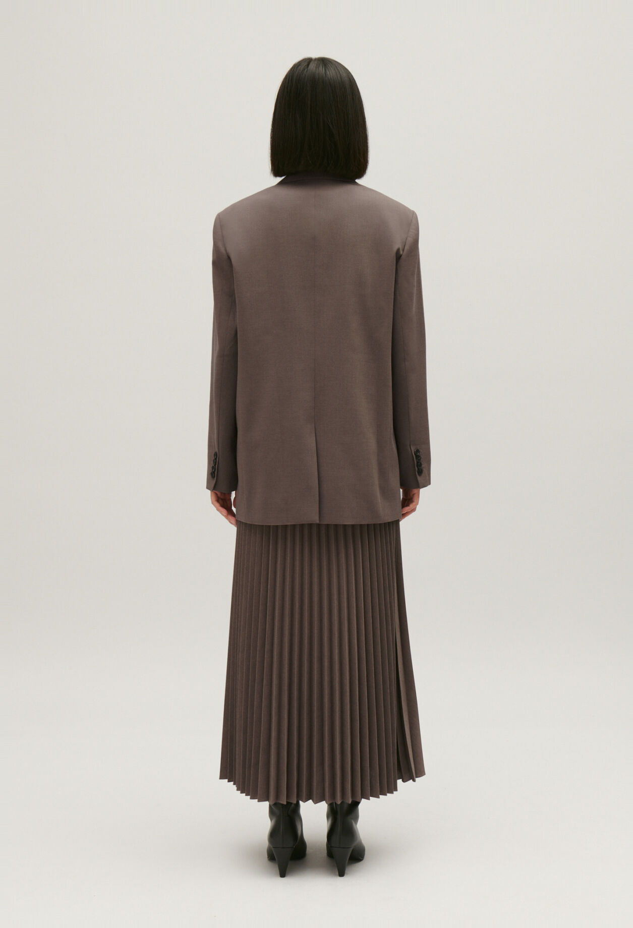 Kastanienbrauner Blazer