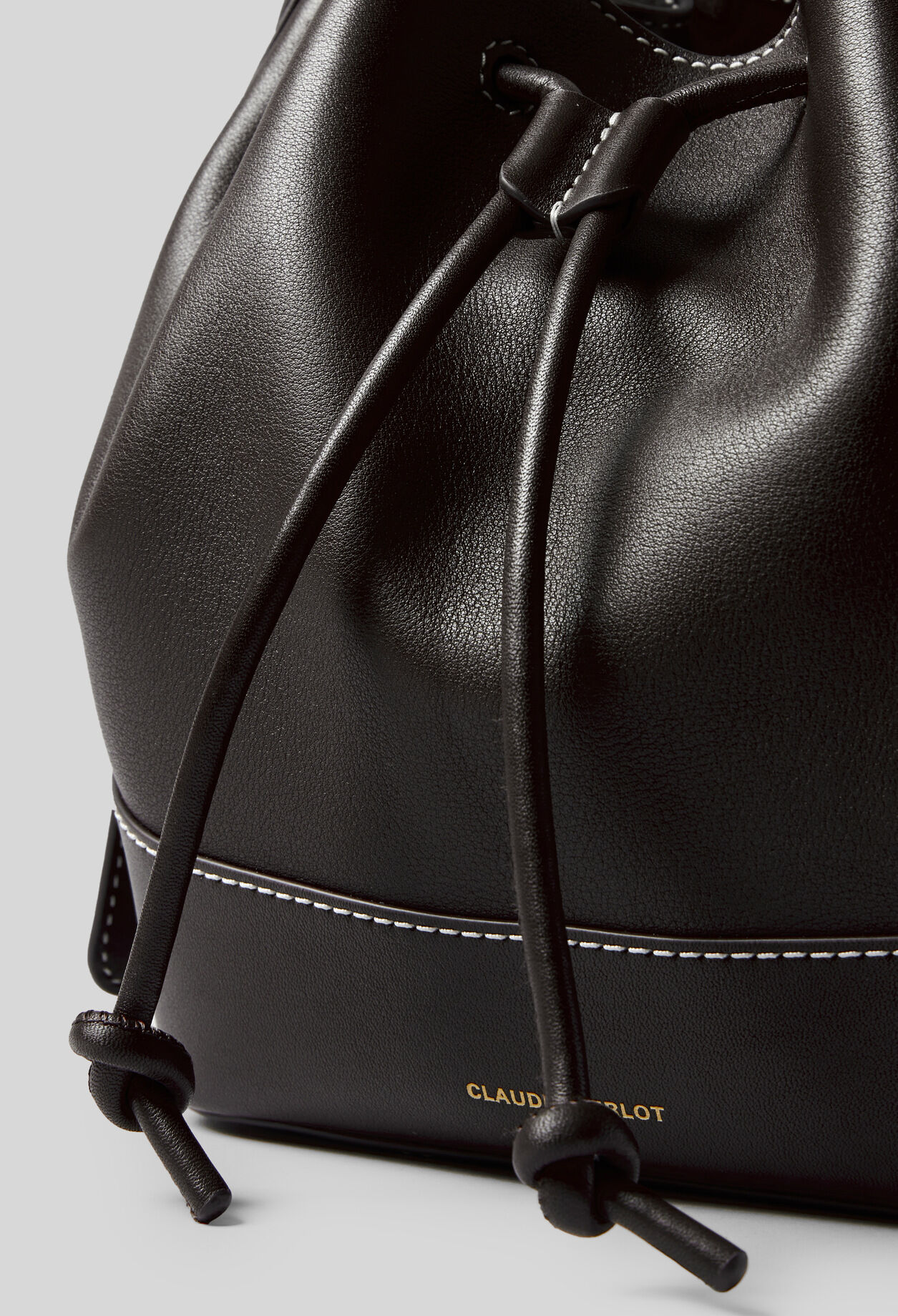 Leather Bucket Bag