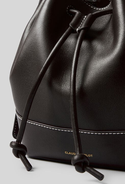 Leather Bucket Bag