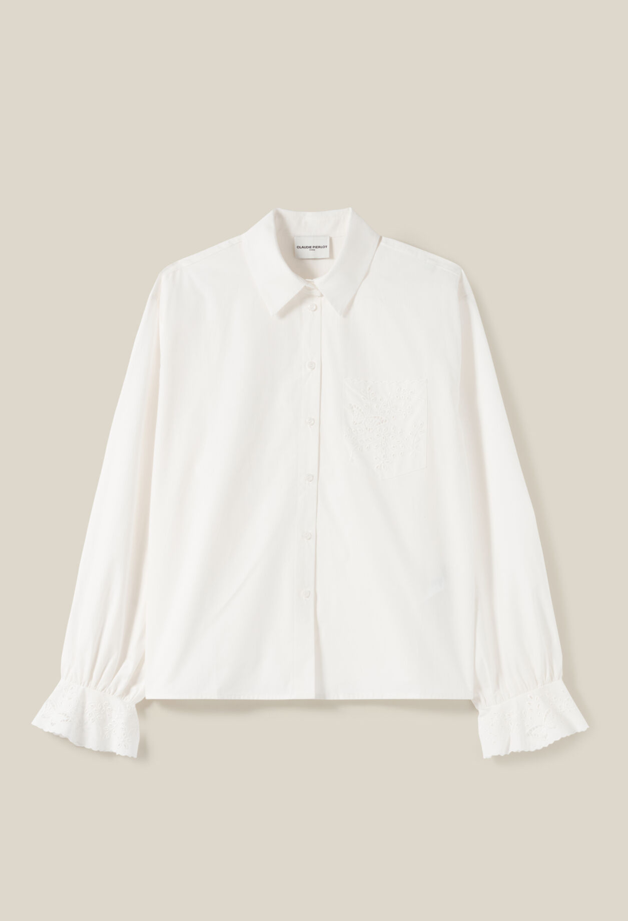 Chemise brodée