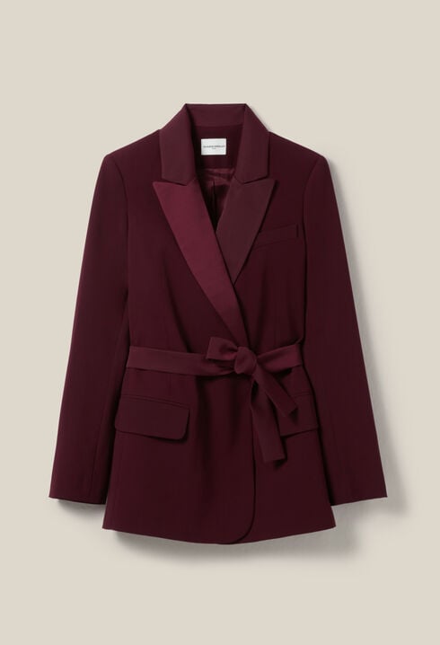 Belted Tailored Jacket