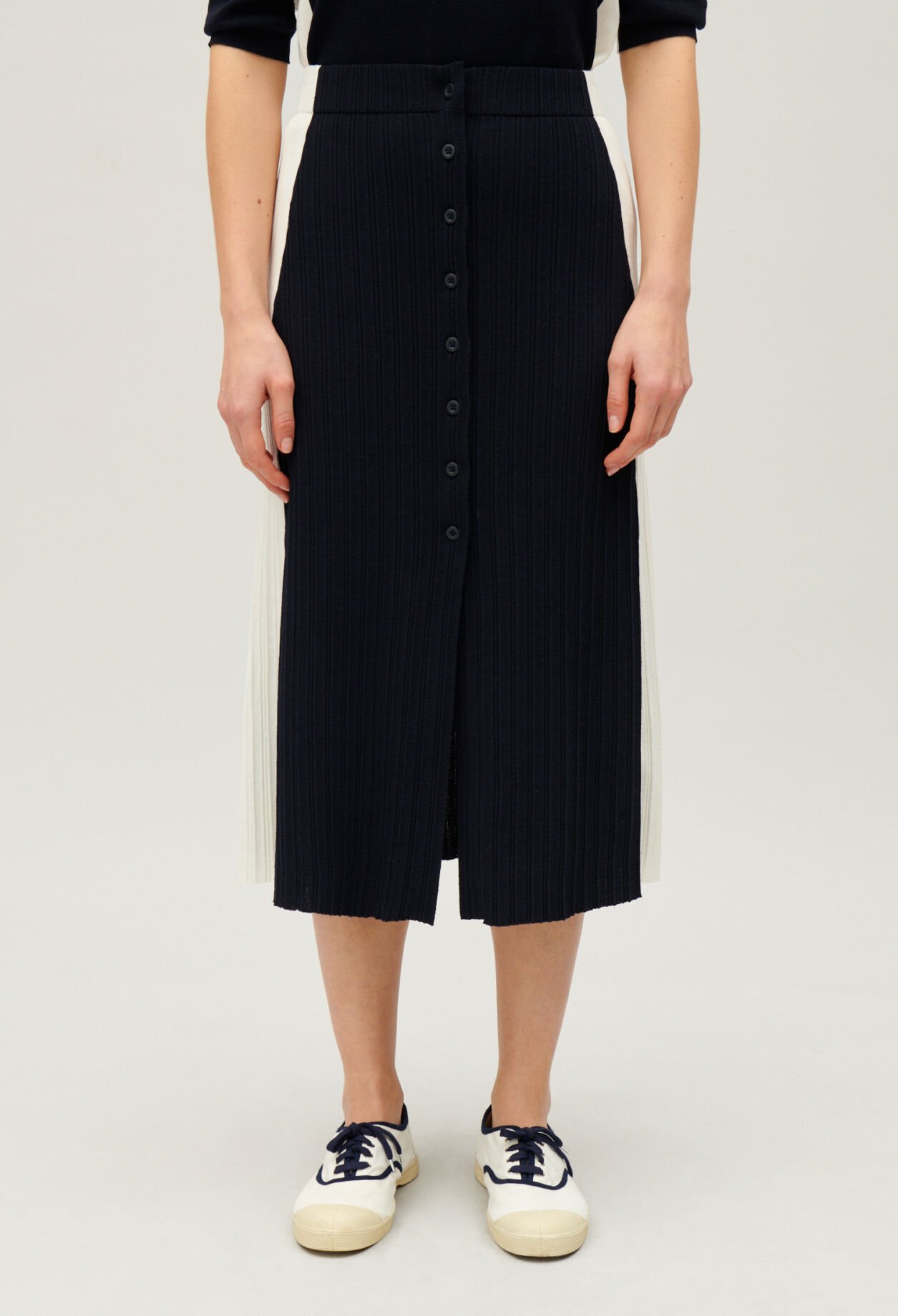 Midi-Rock zweifarbig