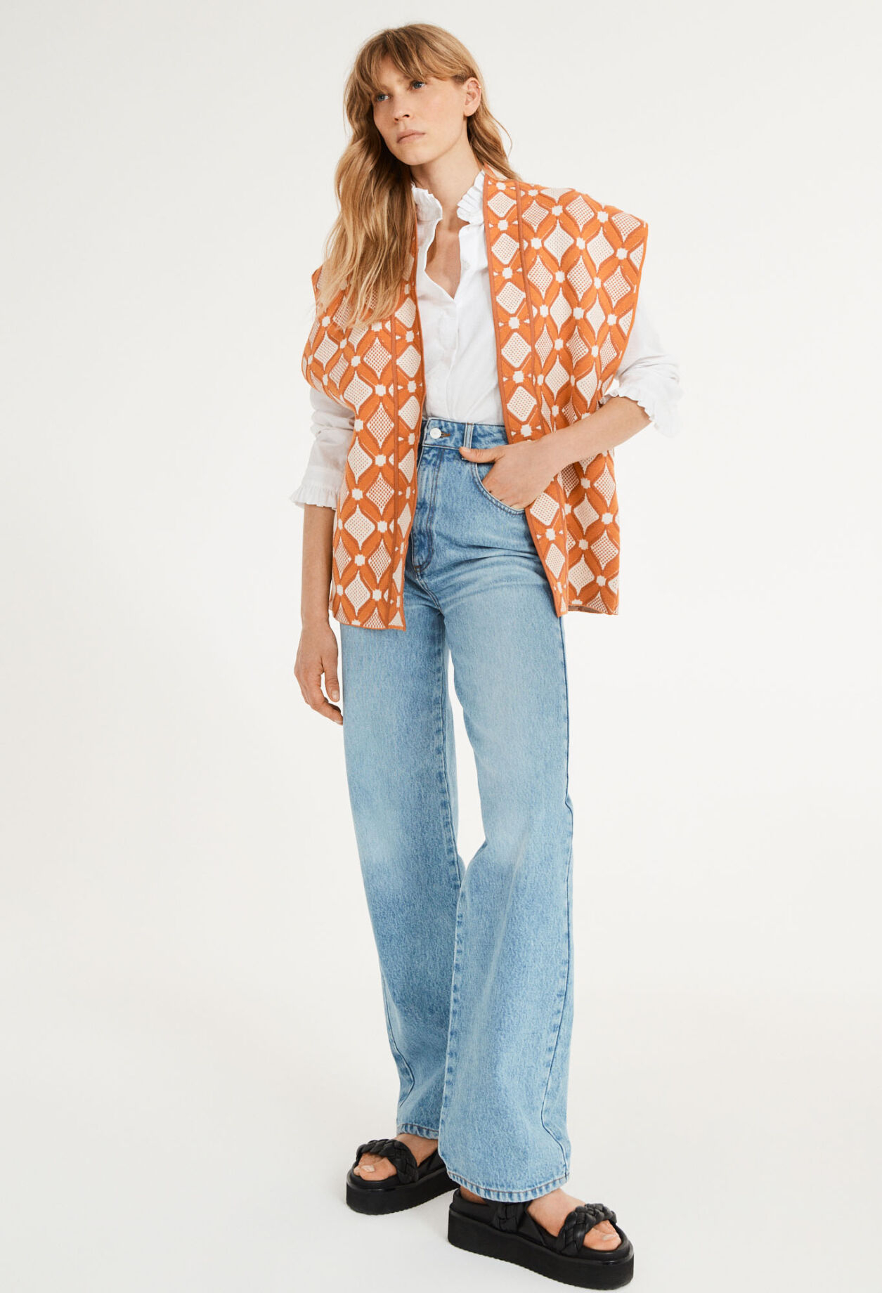 Cardigan ample