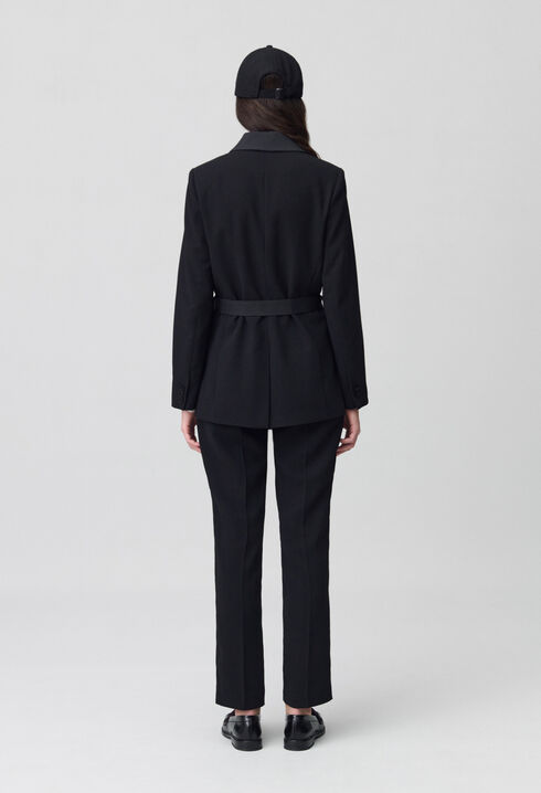 Belted Tailored Jacket