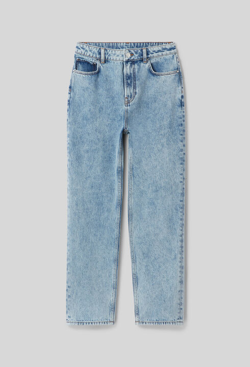 Verwaschene Denim-Jeans