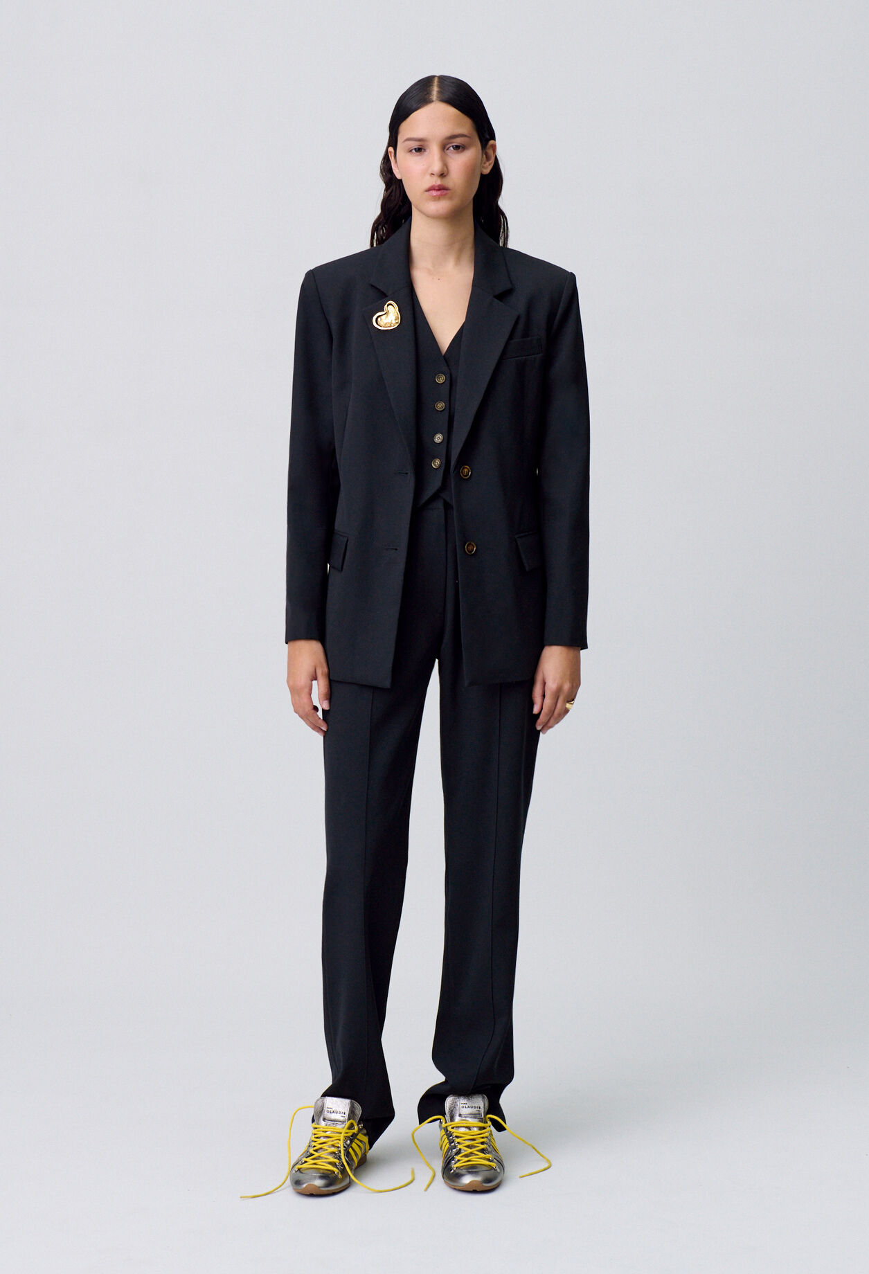 Veste droite tailleur