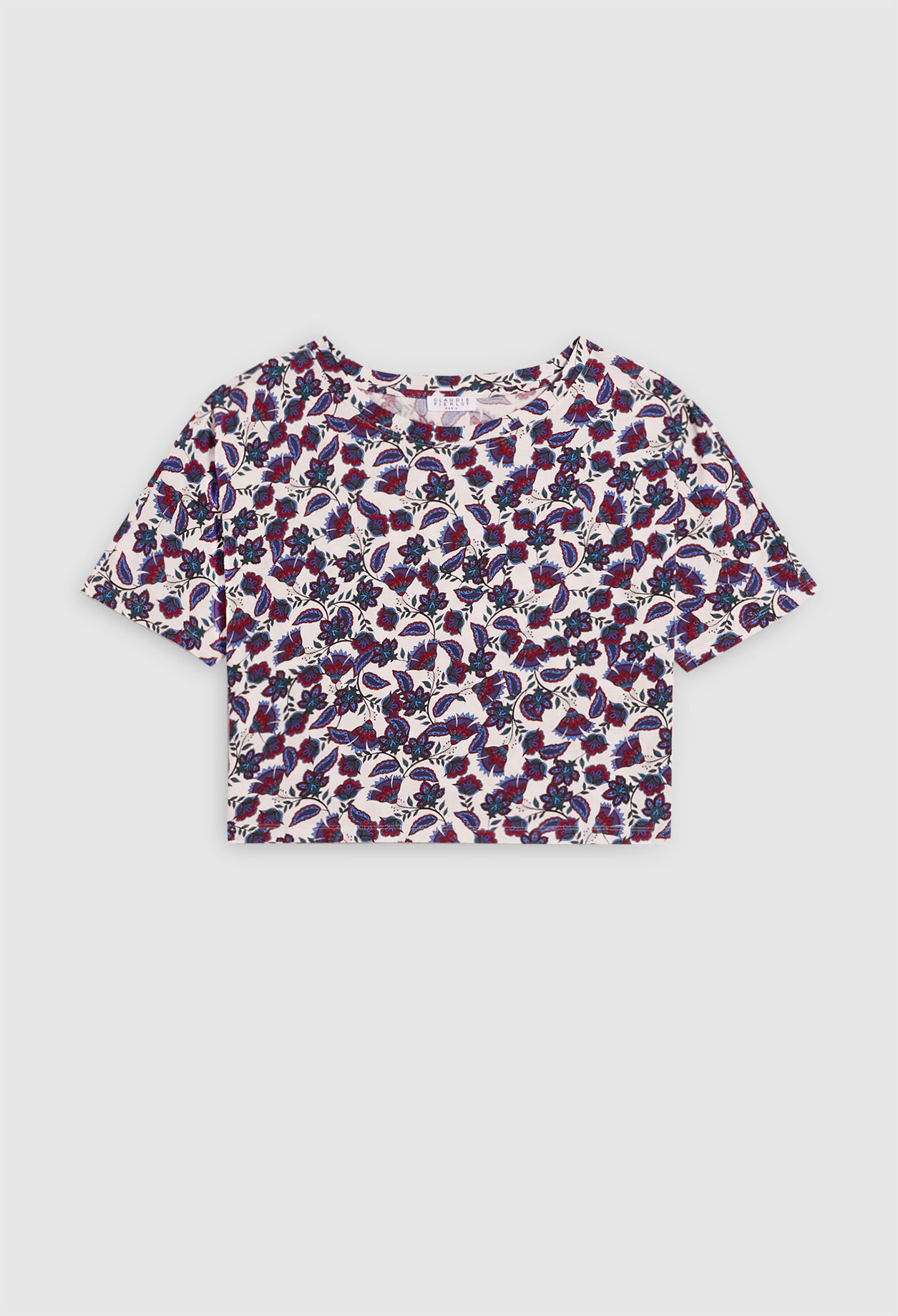 T-shirt sérigraphié en coton biologique