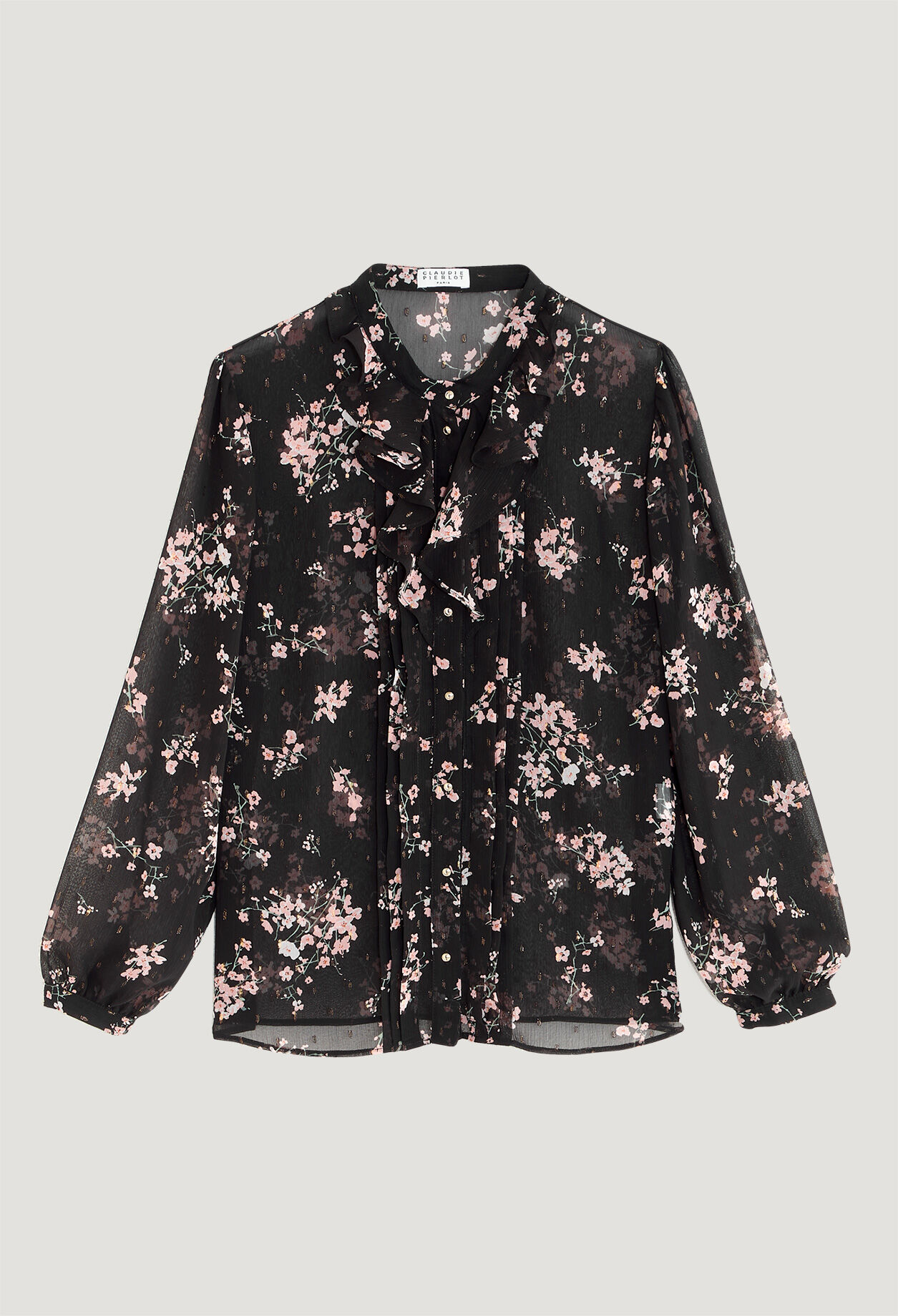 Bluse mit Blumen