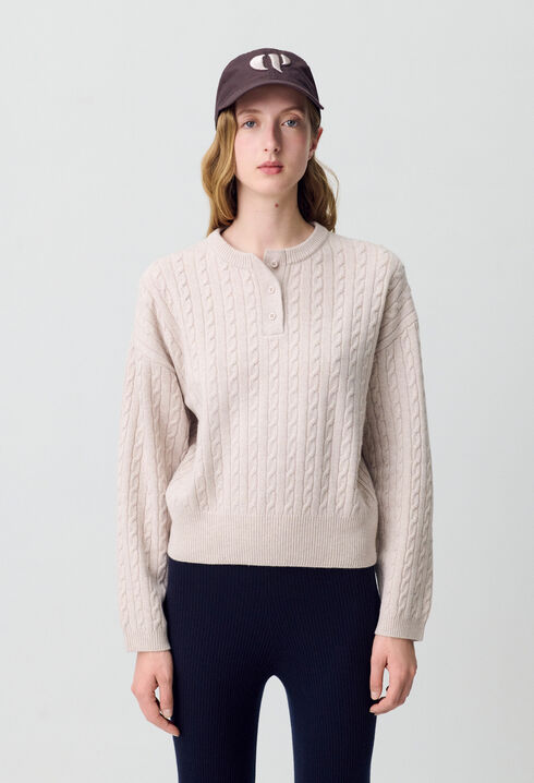 Pull col claudine