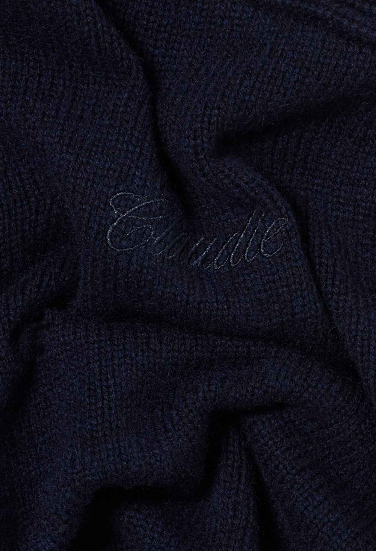 &Auml;rmelloser Wollpullover