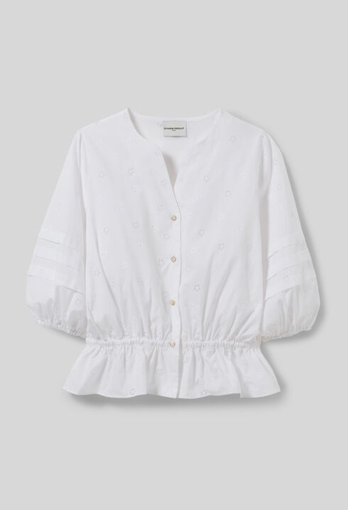 Embroidered Stretch Shirt