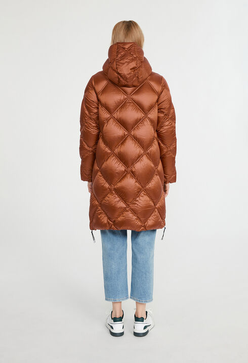 Halblange Daunenjacke