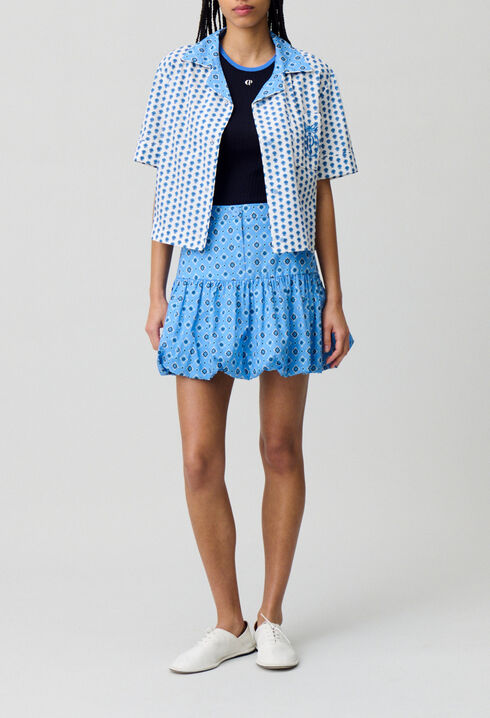 Bubble Mini Skirt