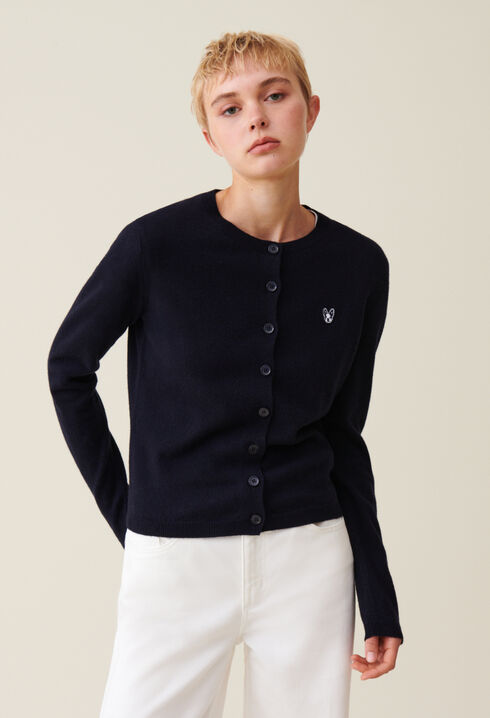 Jean Toto Wollcardigan