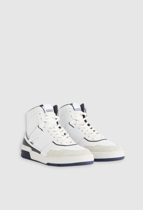Baskets montantes blanches