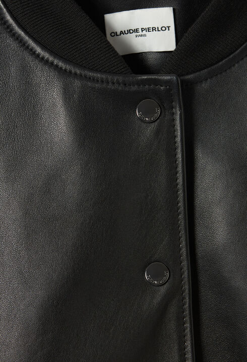 Veste bomber cuir Jean Toto