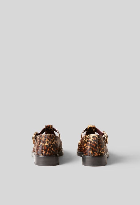 Babyschuhe Leder Leopardenmuster