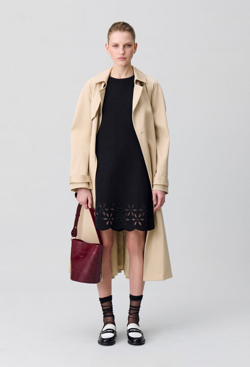 Kurzes Kleid aus Feinstrick