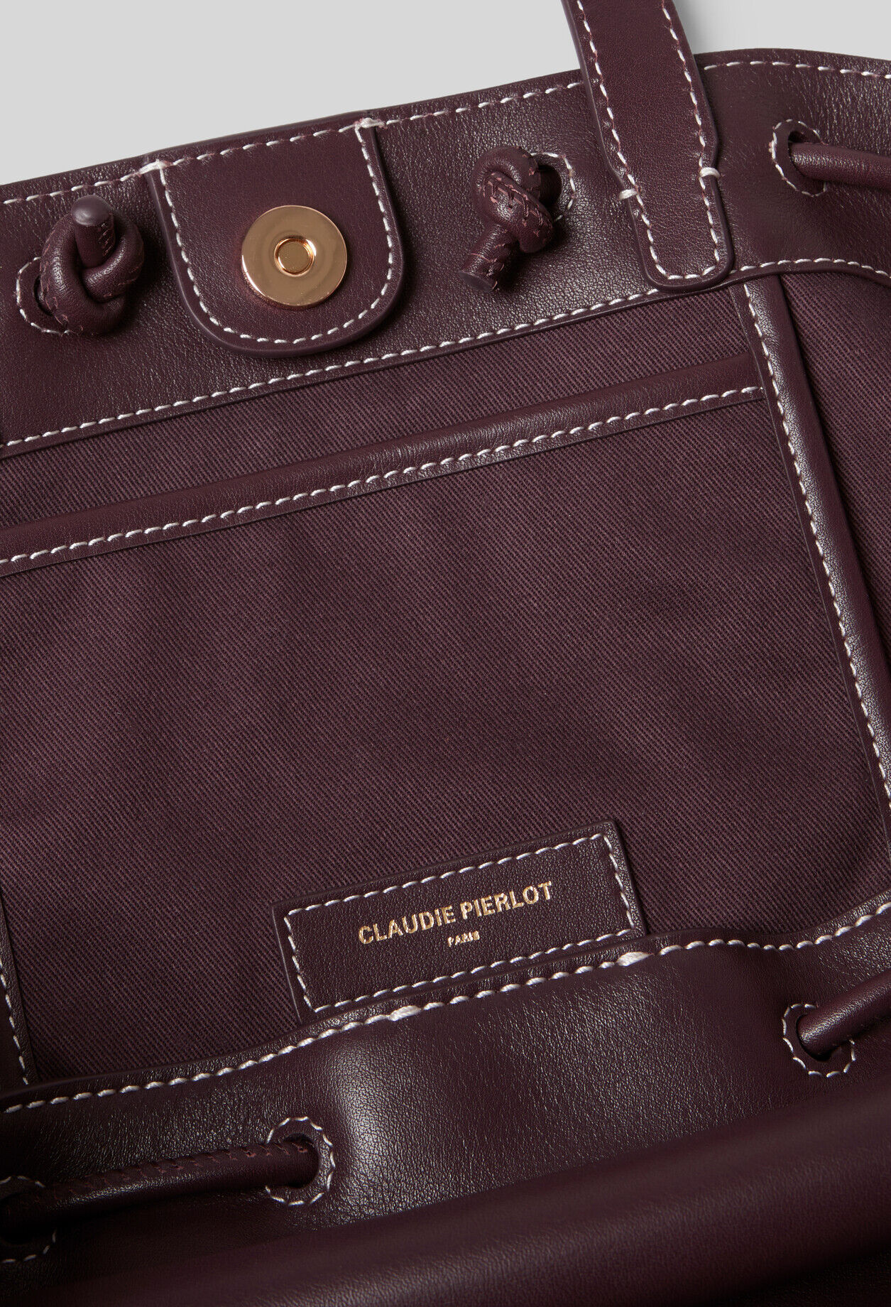 Sac cabas cuir lisse