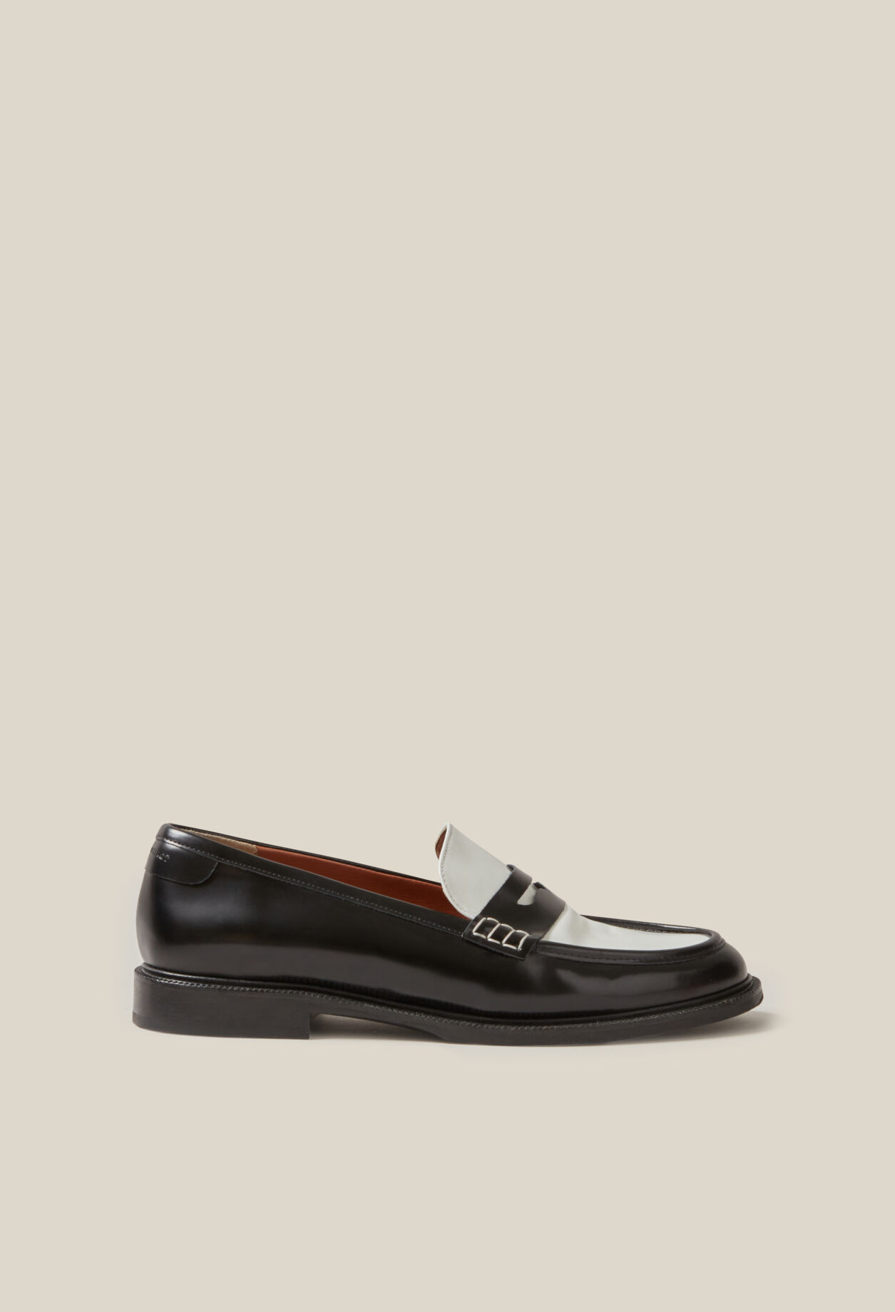 Mocassin bicolore discount