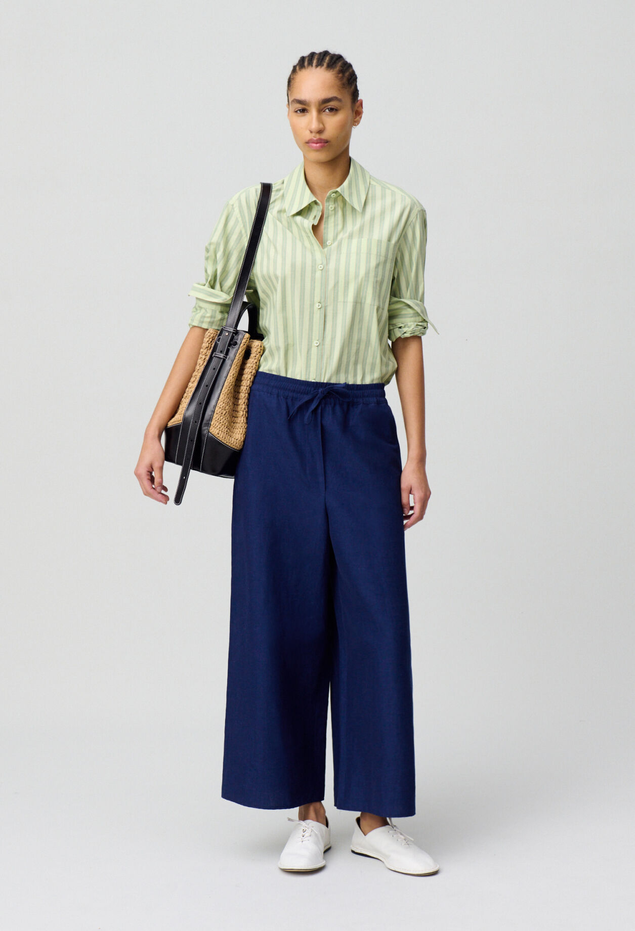 Wide Lightweight Trousers