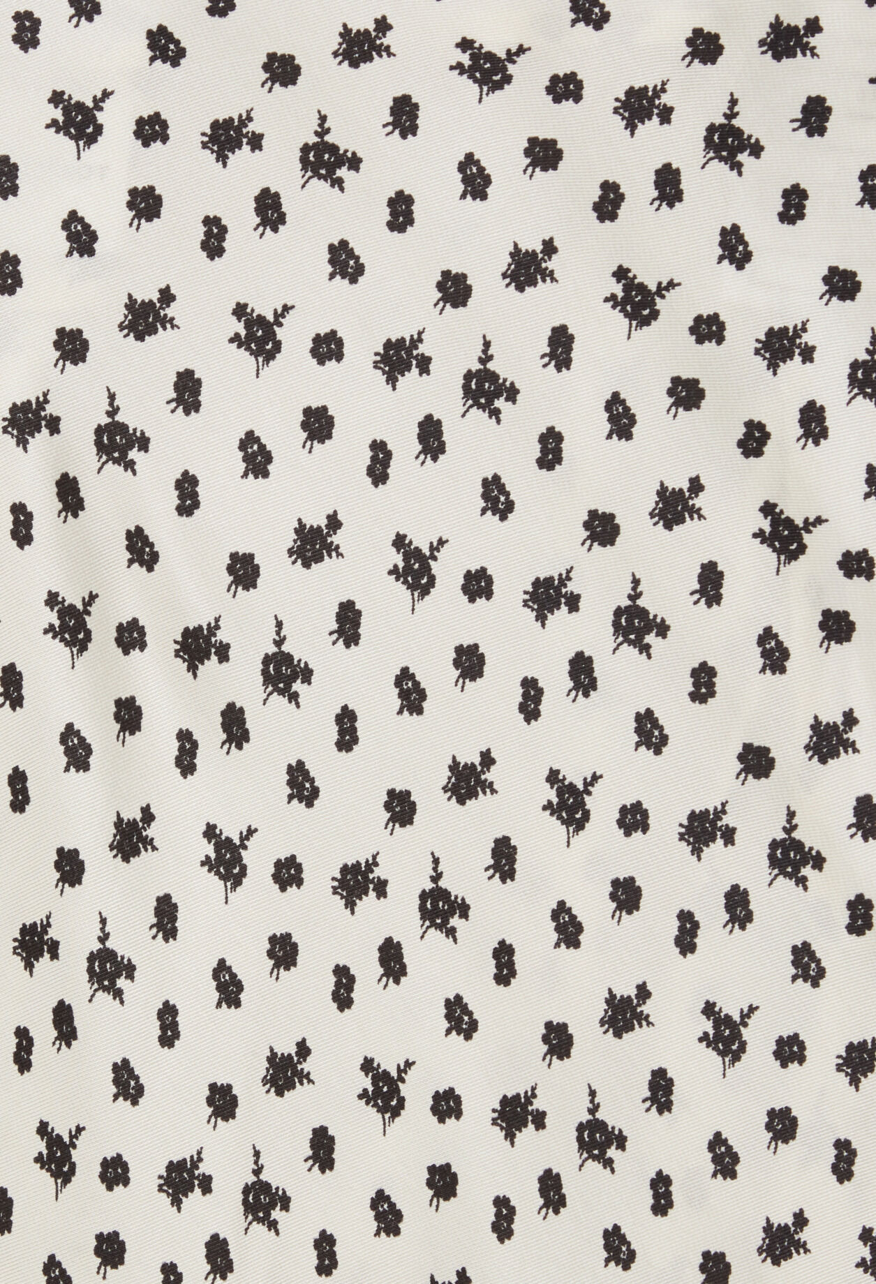 Floral print fluid skirt