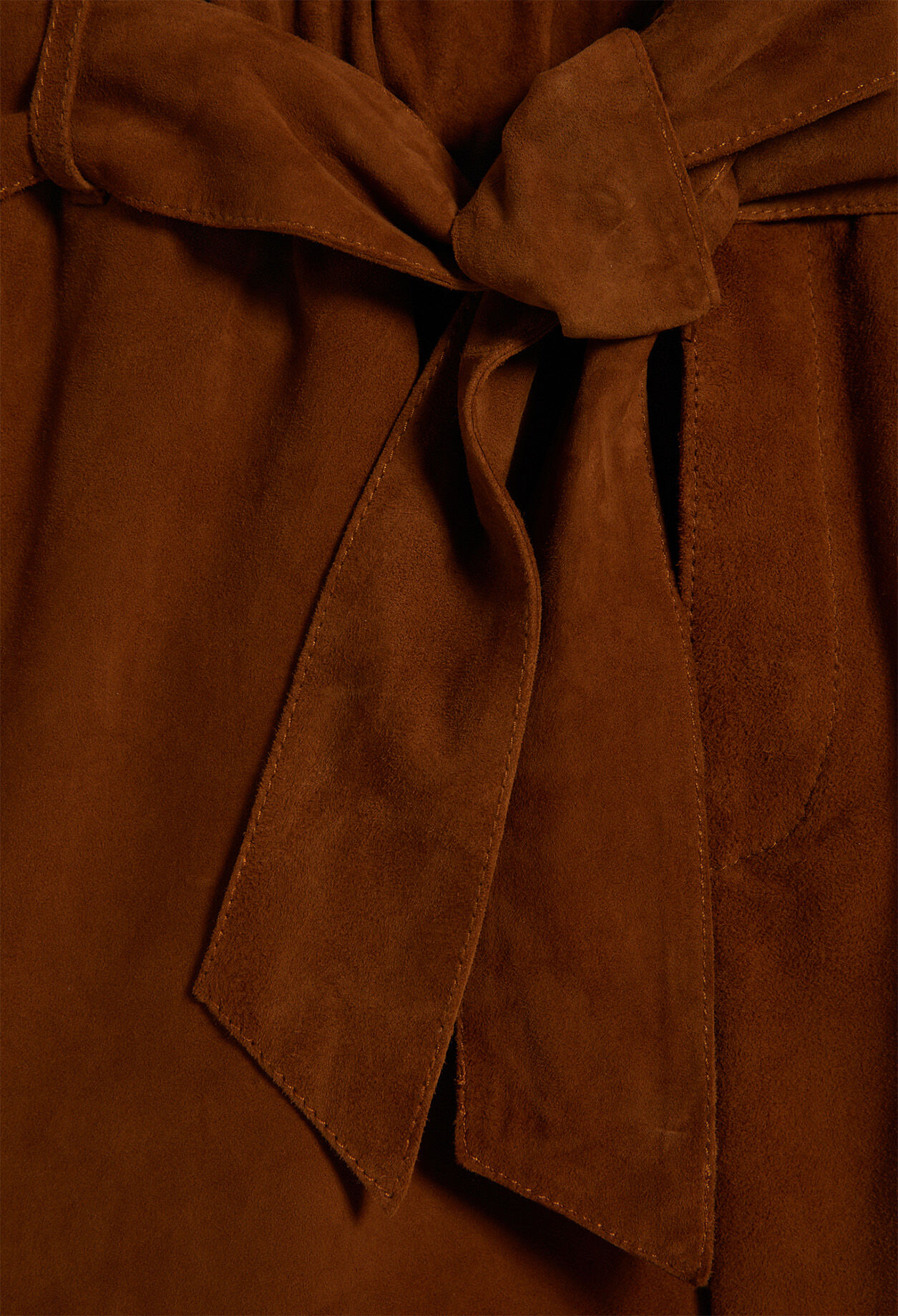 Suede shorts