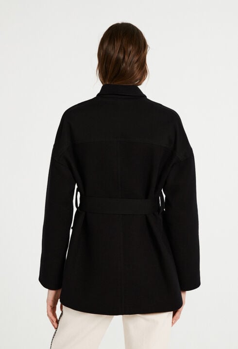 Belted jacket