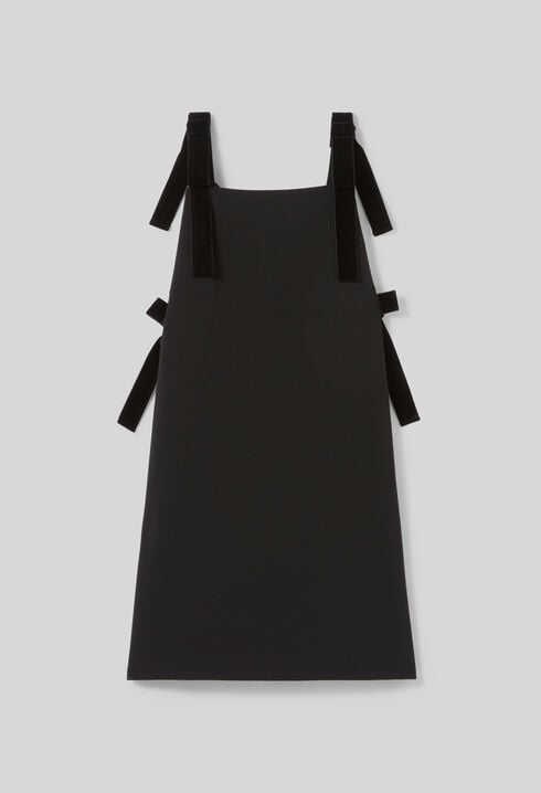 Robe courte velours
