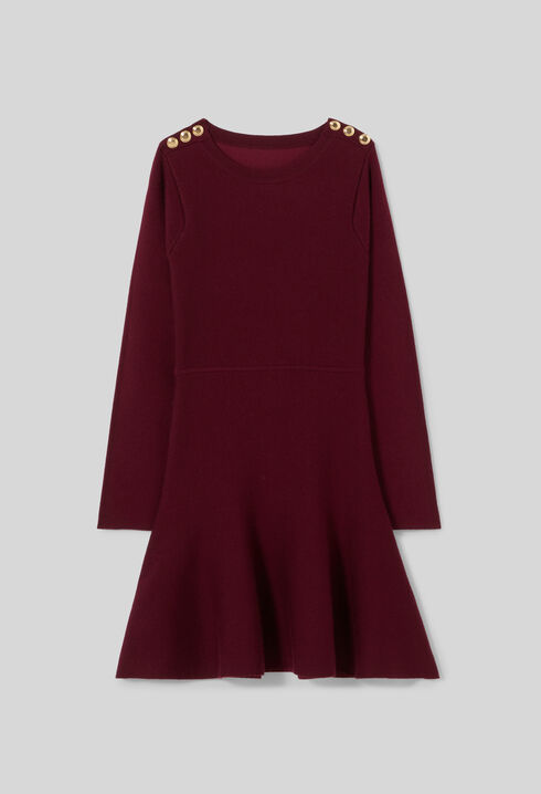 Robe maille patineuse