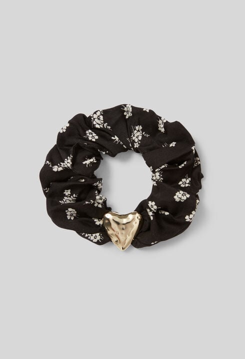Haargummi Blumen Schmuck Herz