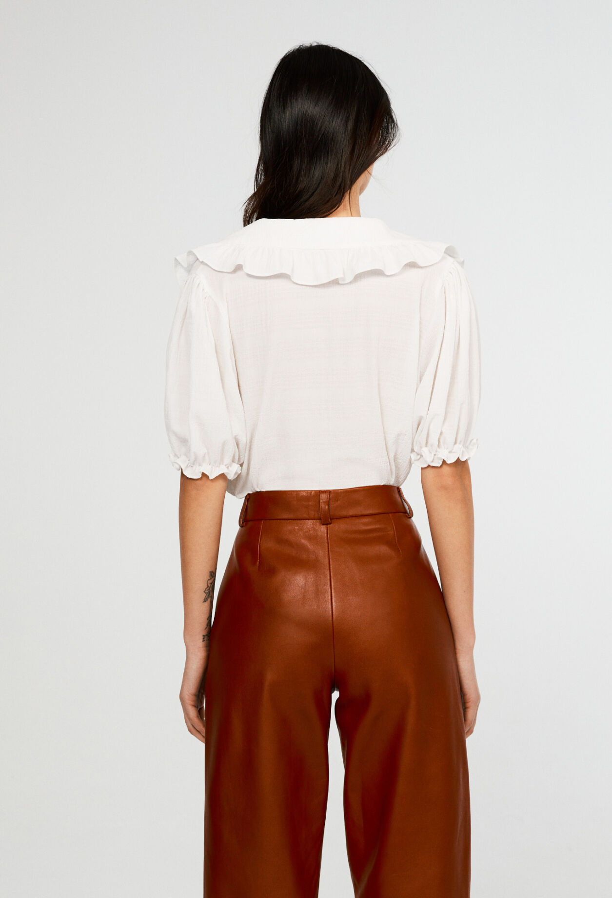 Blouse avec col à revers
