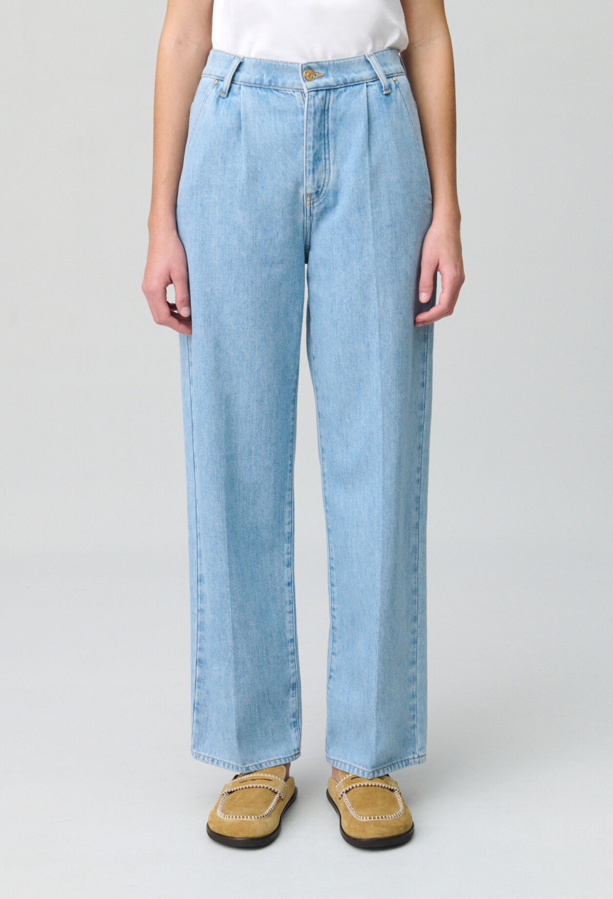 Jean Marc breite Jeans
