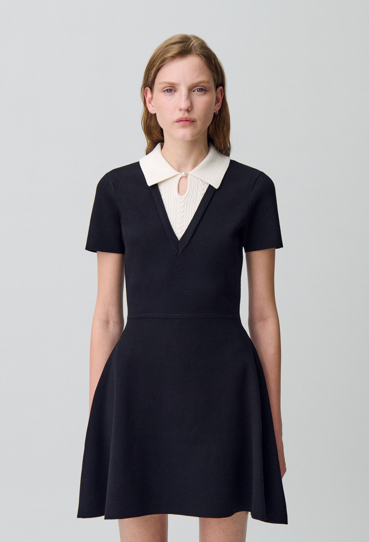 Robe courte patineuse